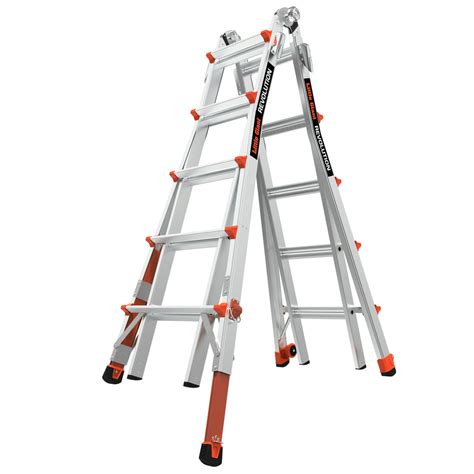 This ladder can be converted to A. . Little giant m22